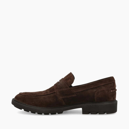 Mocassini Impronte Uomo in Camoscio Marrone CIPRIANI MOC SUEDE DARK BROWN Impronte 