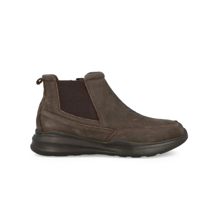 Impronte Stivaletti Chelsea Uomo in Nabuk Marrone SAN POLO CHELSEA DARK BROWN Impronte 