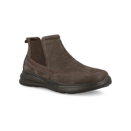 Impronte Stivaletti Chelsea Uomo in Nabuk Marrone SAN POLO CHELSEA DARK BROWN Impronte 