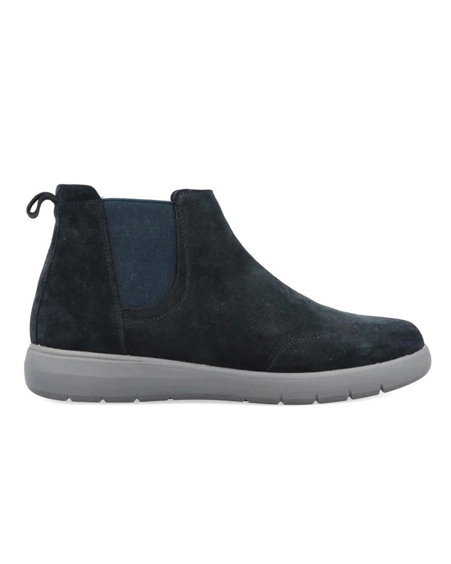 Impronte Stivaletti Chelsea Uomo in Camoscio Blu STUCKY CHELSEA NAVY Impronte 