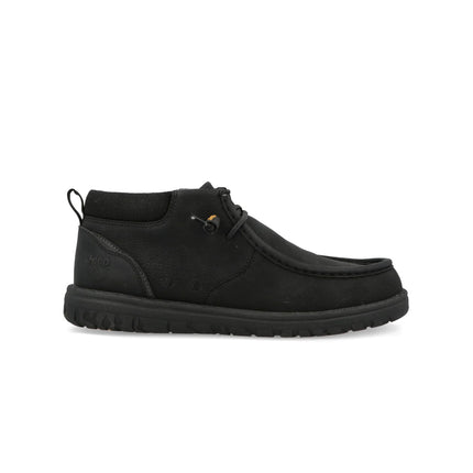 Jeep Slipon Uomo in Eco Nero SAMOA WALLABEE MID BLACK Jeep Footwear 