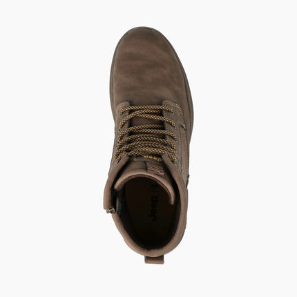 Jeep Anfibi Uomo in Pelle Marrone TUAREG BOOT DARK BROWN Jeep Footwear 
