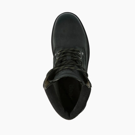 Jeep Anfibi Uomo in Pelle Nero WILLYS BOLD BLACK Jeep Footwear 