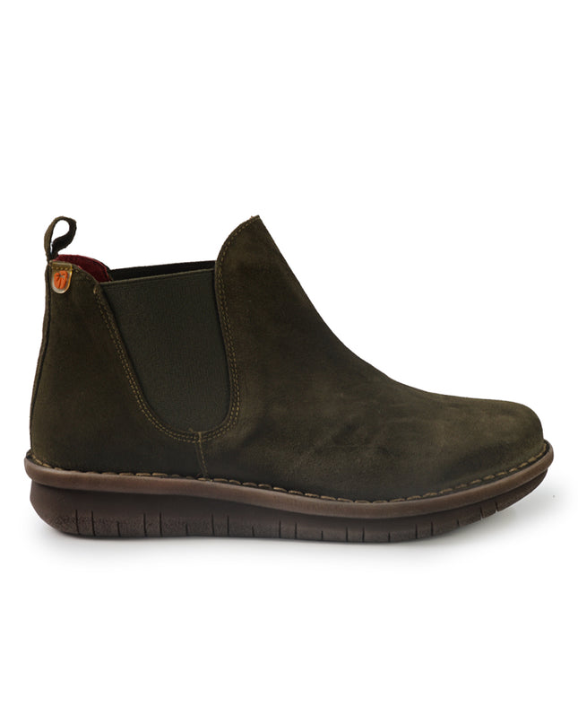 Jungla Stivaletti Chelsea Donna in Pelle Muschio 8276 MUSGO Jungla 