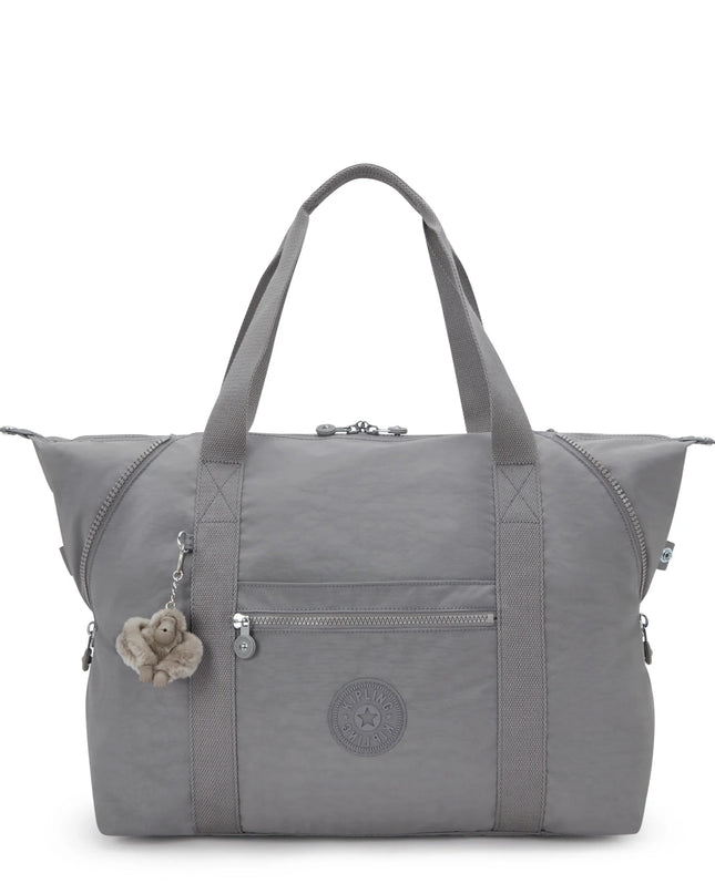 Kipling Borsone Shopper Viaggio in Tessuto Grigio ART M INVITING GREY Kipling 