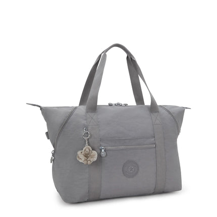 Kipling Borsone Shopper Viaggio in Tessuto Grigio ART M INVITING GREY Kipling 