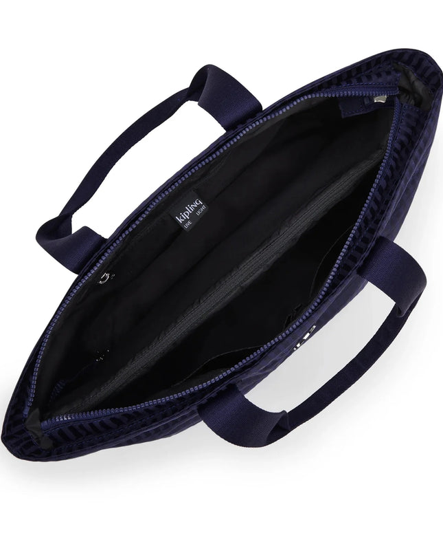 Kipling Borsa Lavoro Shopper Laptop in Tessuto Notturno Blu COLISSA UP NOTTURNO Kipling 