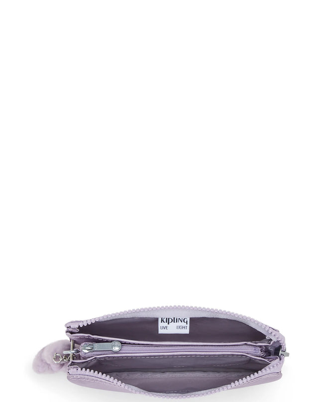 Kipling Trousse Multitasche in Tessuto Metallic Lilac CREATIVITY S LILAC METALLIC Kipling 