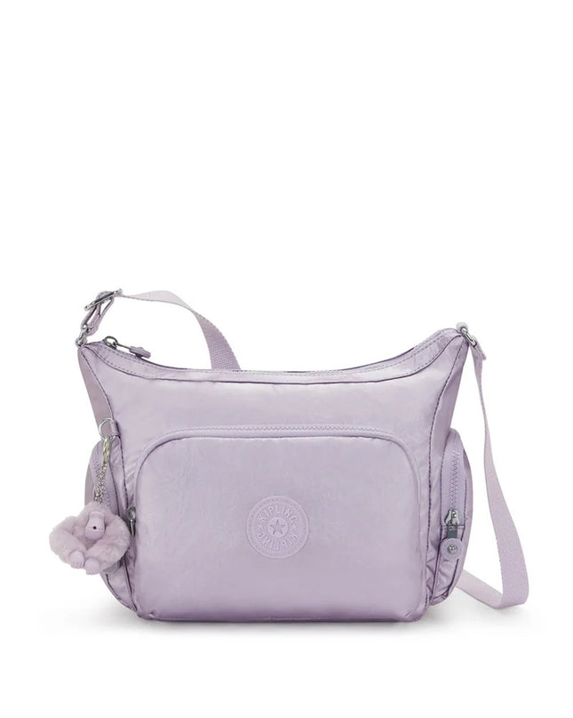 Kipling Borse Tracolla Multitasche Metallic Lilac GABB B LILAC METALLIC Kipling 