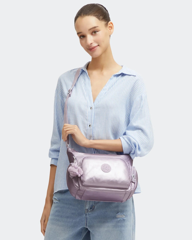 Kipling Borsetta Tracolla Multitasche Metallic Lilac GABB S LILAC METALLIC Kipling 
