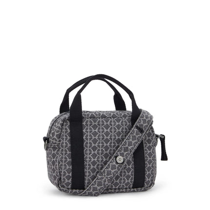 Kipling Borsetta a Spalla con Tracolla in Tessuto Denim Grey KAZIA GREY DENIM Kipling 