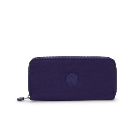 Kipling Portafogli Lungo Donna in Tessuto Moonlit Blu MONEY WORLD MOONLIT BLUE Kipling 