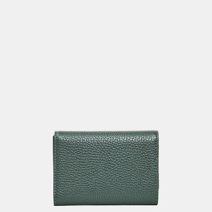 Mandarina Duck Portafogli Donna Pelle Verde Pine Green Portamonete FZP70 MELLOW LEATHER PINE GREEN Mandarina Duck 