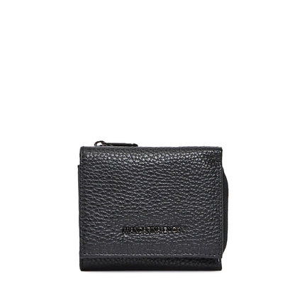 Mandarina Duck Portafogli Donna Pelle Nero Portamonete FZP76 MELLOW LEATHER BLACK Mandarina Duck 