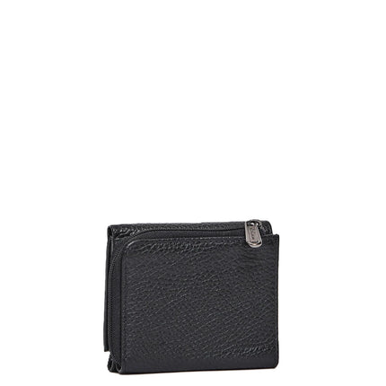 Mandarina Duck Portafogli Donna Pelle Nero Portamonete FZP76 MELLOW LEATHER BLACK Mandarina Duck 
