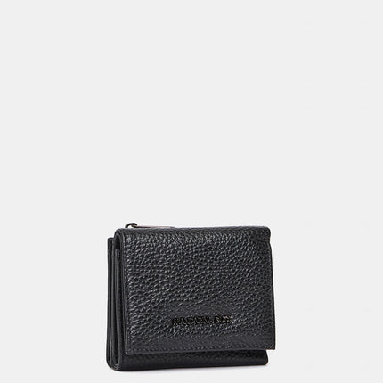 Mandarina Duck Portafogli Donna Pelle Nero Portamonete FZP76 MELLOW LEATHER BLACK Mandarina Duck 
