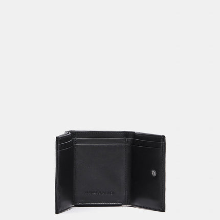 Mandarina Duck Portafogli Donna Pelle Nero Portamonete FZP76 MELLOW LEATHER BLACK Mandarina Duck 