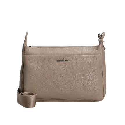 Mandarina Duck Borsa con Tracolla in Pelle Taupe FZT57 MELLOW LEATHER TAUPE Mandarina Duck 