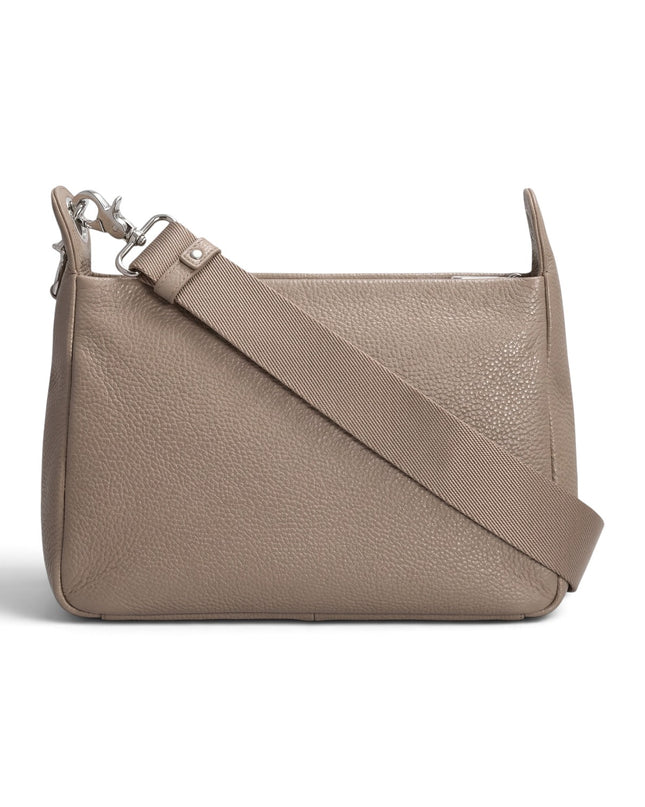 Mandarina Duck Borsa con Tracolla in Pelle Taupe FZT57 MELLOW LEATHER TAUPE Mandarina Duck 