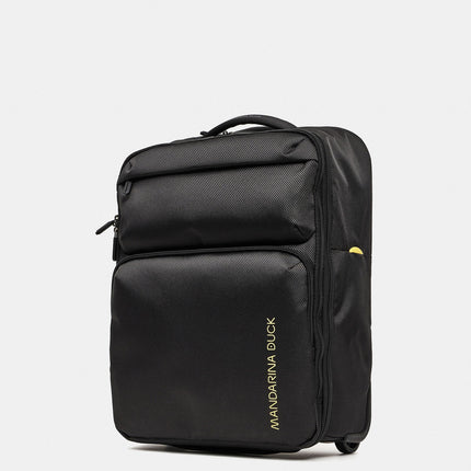 Mandarina Duck Trolley Zaino Bagaglio a Mano in Tessuto Nero OTV06 ZEPHYR BLACK Mandarina Duck 