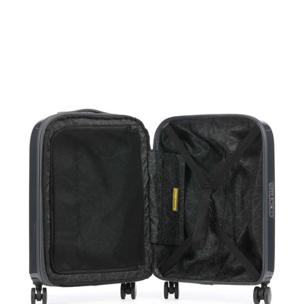 Mandarina Duck Trolley Bagaglio a Mano Espandibile  4 Ruote Antracite OUV24 LOGODUCK ANTRACITE Mandarina Duck 