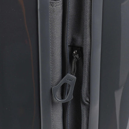 Mandarina Duck Trolley Bagaglio a Mano Espandibile  4 Ruote Antracite OUV24 LOGODUCK ANTRACITE Mandarina Duck 