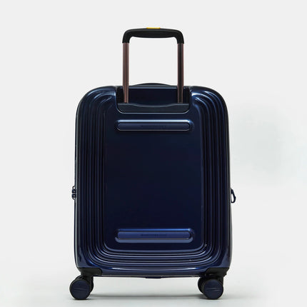 Mandarina Duck Trolley Bagaglio a Mano Espandibile  4 Ruote Blu Metal OUV24 LOGODUCK BLUE INDIGO Mandarina Duck 