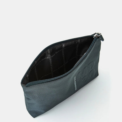 Pochette con Zip in Tessuno Verde QMMN9 MD20 VANITY PINE GREEN Mandarina Duck 