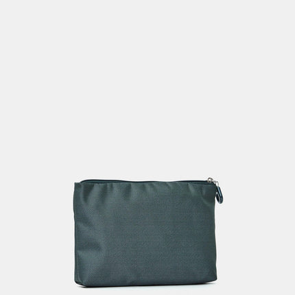 Pochette con Zip in Tessuno Verde QMMN9 MD20 VANITY PINE GREEN Mandarina Duck 