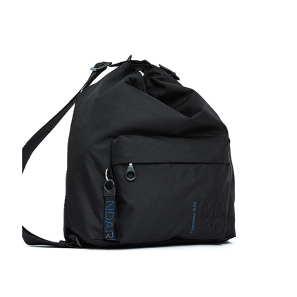 Mandarina Duck Borsa Convertibile Zaino Tessuto Nero QMT09 MD20 BLACK Mandarina Duck 