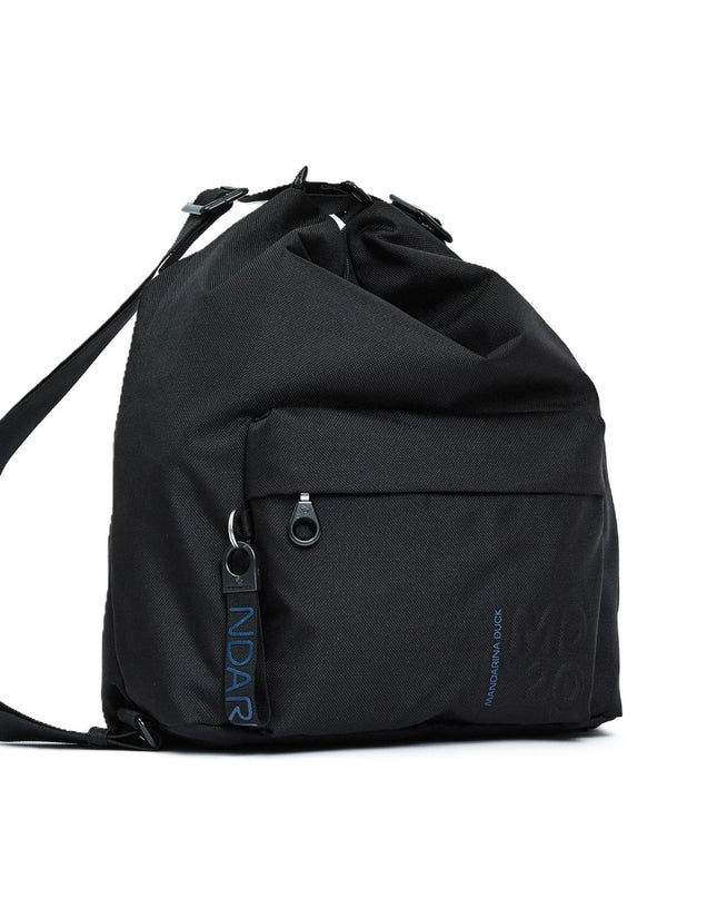 Mandarina Duck Borsa Convertibile Zaino Tessuto Nero QMT09 MD20 BLACK Mandarina Duck 