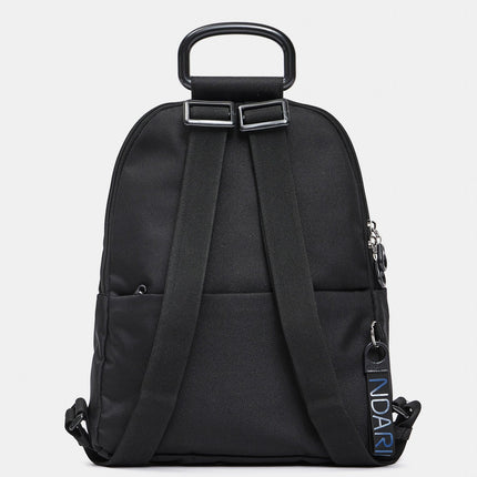 Mandarina Duck Zaino Multitasche Tessuto Nero QMT39 MD20 BLACK Mandarina Duck 