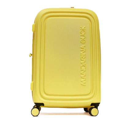 Trolley Medio Espandibile 4 Ruote Giallo SZV32 LOGODUCK YELLOW Mandarina Duck 