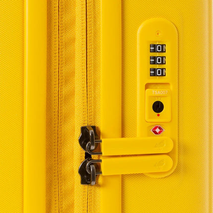 Trolley Medio Espandibile 4 Ruote Giallo SZV32 LOGODUCK YELLOW Mandarina Duck 