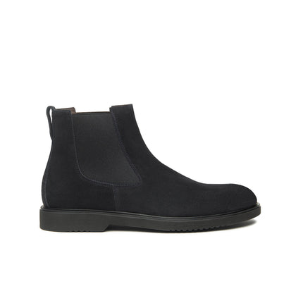 Nero Giardini Stivaletti Chelsea Oxford Uomo in Camoscio Blu I500851U BLU 200 Nero Giardini 