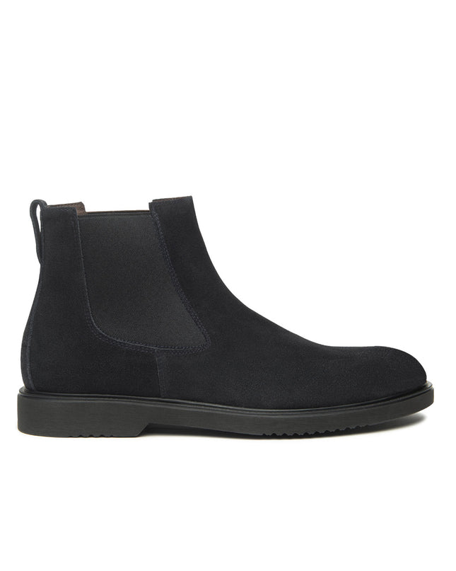 Nero Giardini Stivaletti Chelsea Oxford Uomo in Camoscio Blu I500851U BLU 200 Nero Giardini 