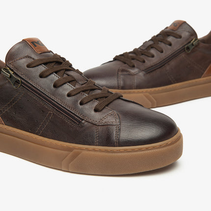 Nero Giardini Sneakers Uomo in Pelle Testa di Moro I500930U MORO 300 Nero Giardini 