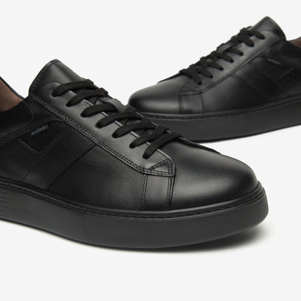 Nero Giardini Sneakers Uomo in Pelle Nero I500970U NERO 100 Nero Giardini 