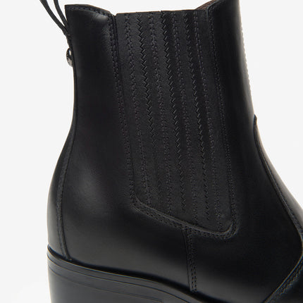Nero Giardini Stivaletti Texani Camperos Chelsea in Pelle Nero I513906D NERO 100 Nero Giardini 