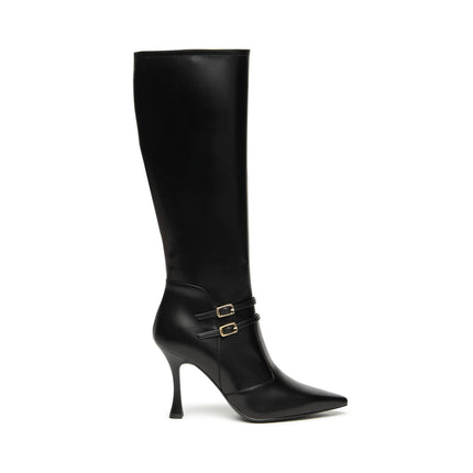 Nero Giardini Stivali Donna con Doppio Cinturino in Pelle Nero I514494DE NERO 100 Nero Giardini 