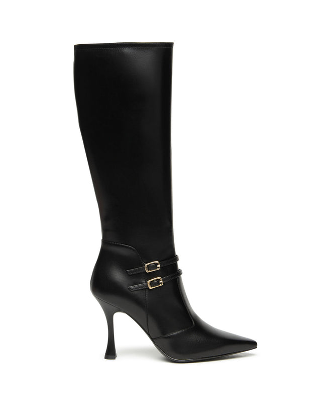 Nero Giardini Stivali Donna con Doppio Cinturino in Pelle Nero I514494DE NERO 100 Nero Giardini 