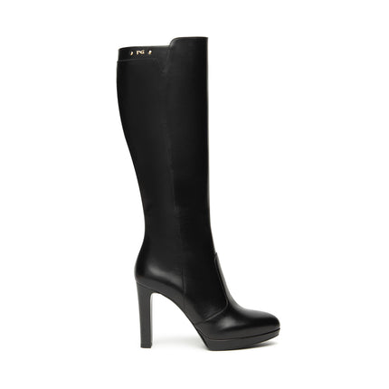 Nero Giardini Stivali Donna Tacco Alto e Plateau in Pelle Nero I514511DE NERO 100 Nero Giardini 