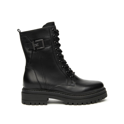 Nero Giardini Anfibi Donna in Pelle Nero I514833D NERO 100 Nero Giardini 
