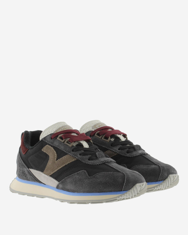 Victoria Sneakers Running Uomo in Pelle Nero Multi 8812100 ROOT BLACK Victoria 
