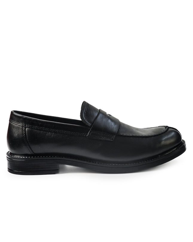 Vueva Mocassini Uomo College in Pelle Nero MS65R07 NYKO BLACK Vueva 