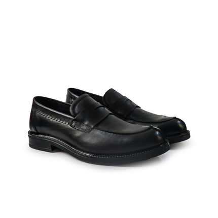 Vueva Mocassini Uomo College in Pelle Nero MS65R07 NYKO BLACK Vueva 