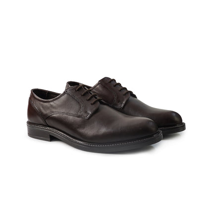 Vueva Francesine Stringate Derby Uomo in Pelle Marrone MS65R08 NYKO BROWN Vueva 