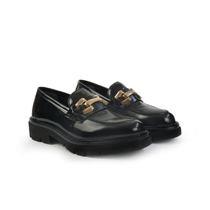 Vueva Mocassini Donna con Morsetto in Naplak Nero UB38-5201 LAYLA BLACK Vueva 
