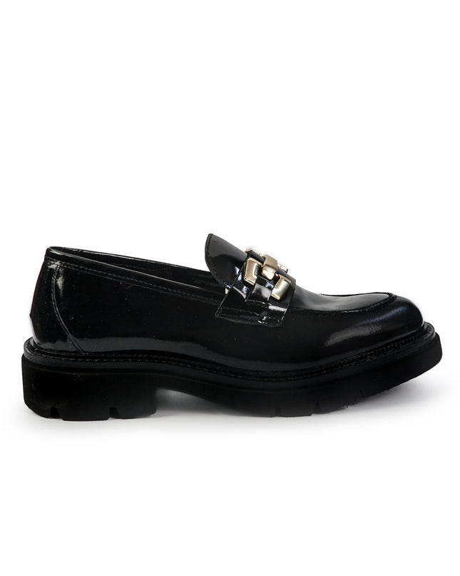 Vueva Mocassini Donna con Morsetto in Naplak Nero UB38-5201 LAYLA BLACK Vueva 