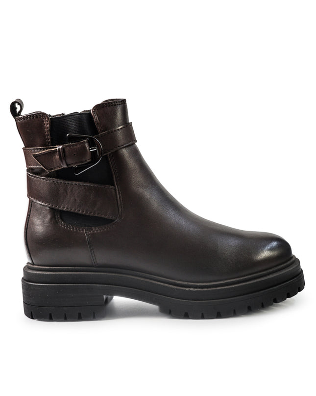 Vueva Stivaletti Donna in Pelle Testa di Moro WH405H37 ILARIA BROWN Vueva 